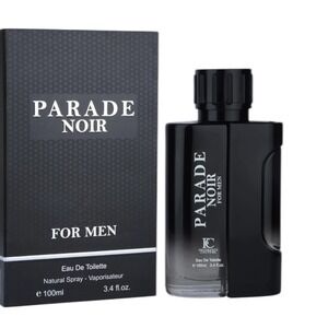 Fragrance Couture Parade Noir Cologne Men's EDT Natural Spray 3.4oz 100ml